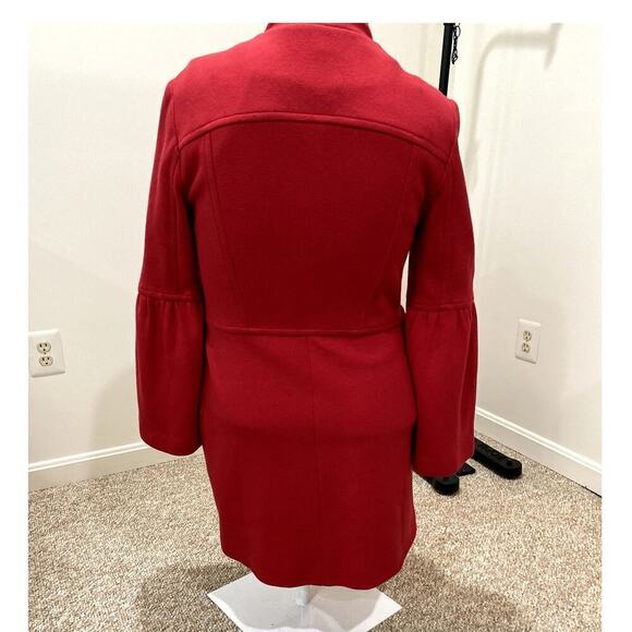 Inc. International Concepts Red Bell Sleeve Coat- Size L (EUC) - Picture 2 of 8